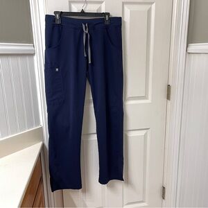 Figs Deep Blue Cargo Pants